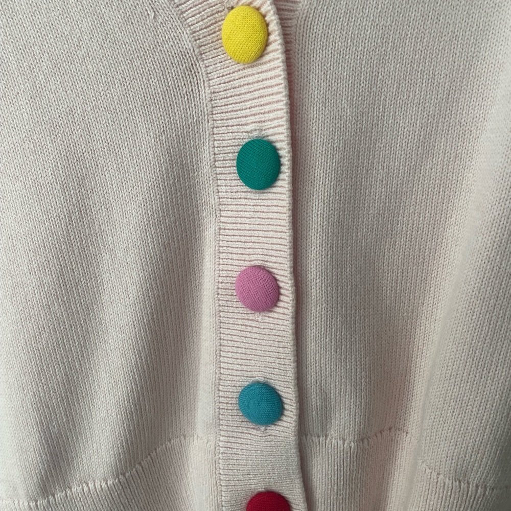 Boden Soft Pink Women's Cardigan Sweater - Picture 2 of 5